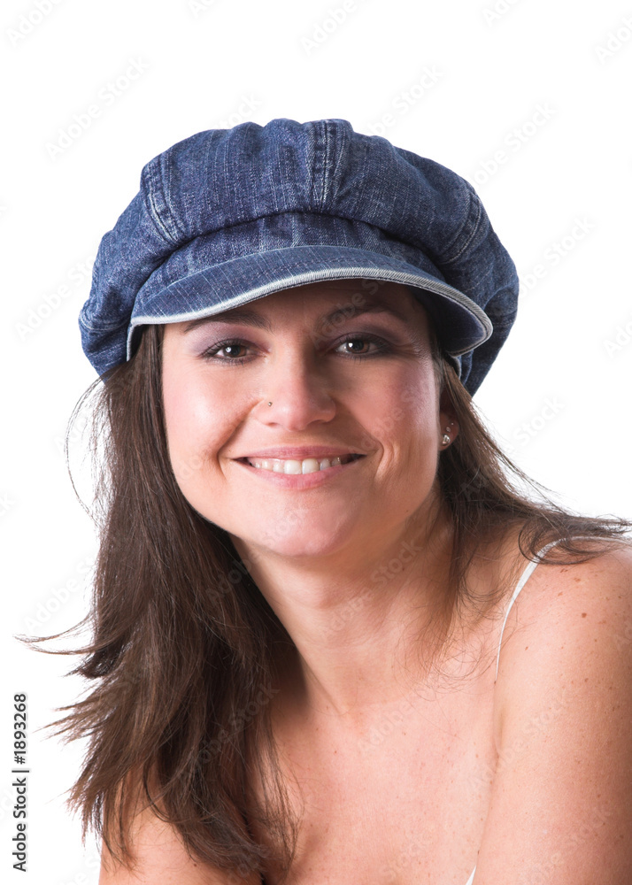 casual brunette