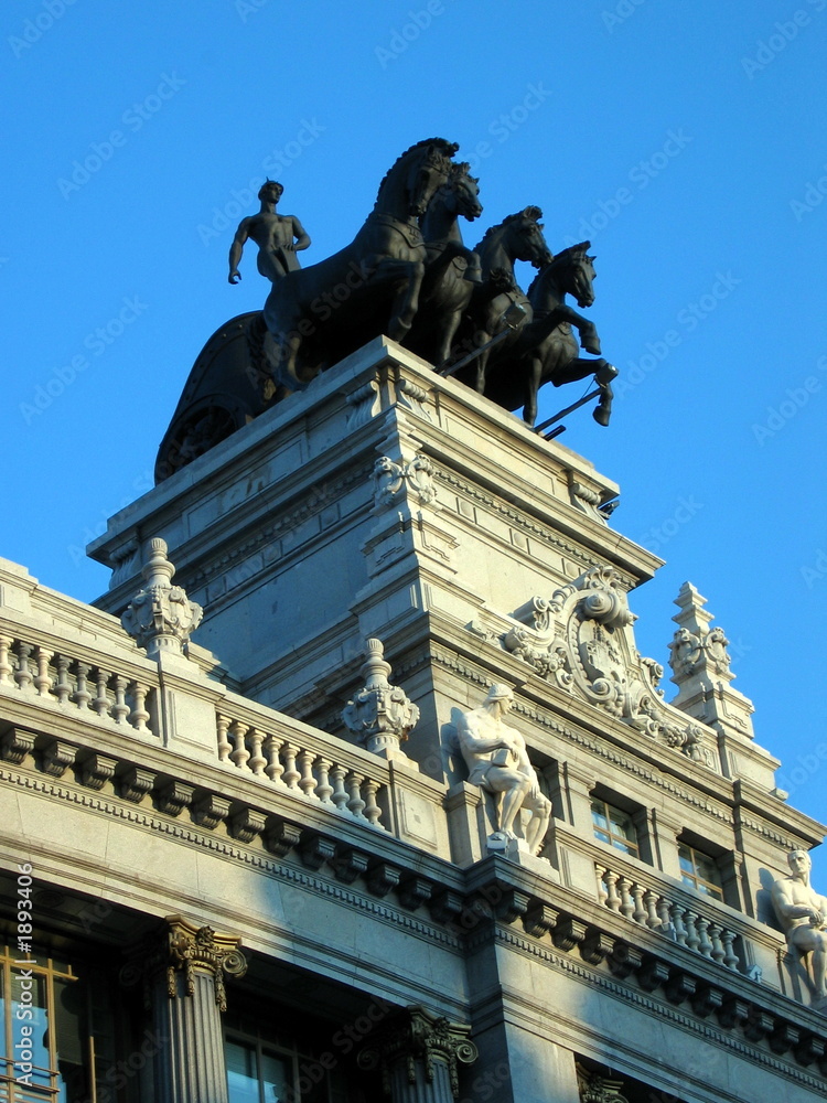 Obraz premium madrid monument