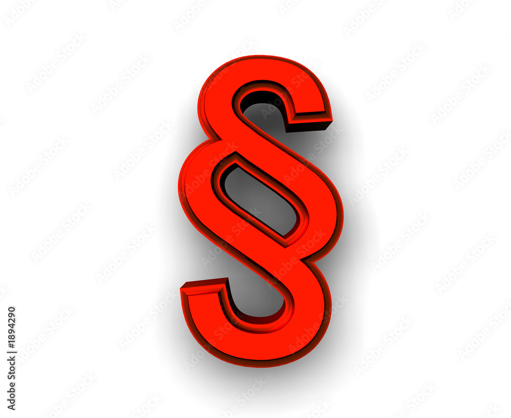 paragraph 3d sign