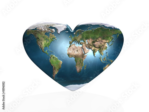 love in planet earth photo