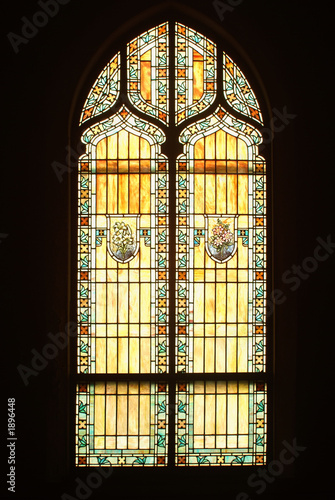 stained glass window