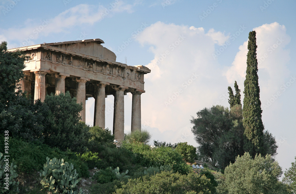 athens landmarks - temple of hephaistos