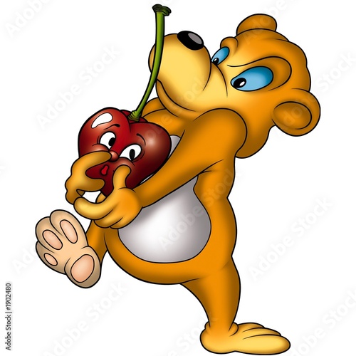 teddy bear 19 and cherry