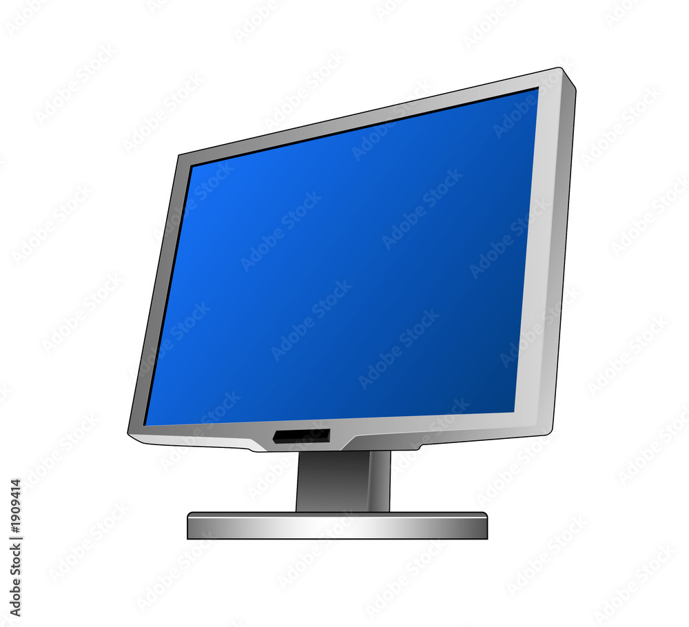 computer monitor iso left