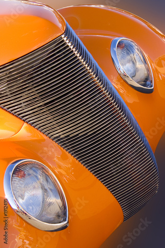 classic car front close-up