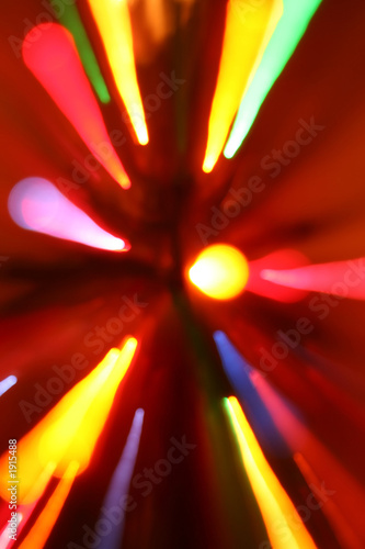 colorful streaks of light