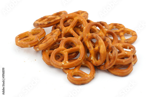 Obraz na płótnie glazed and salted pretzels