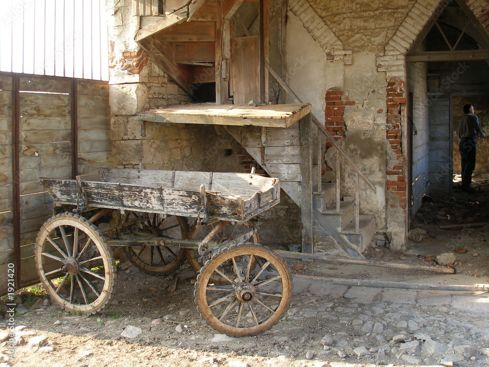 Obraz premium old wagon