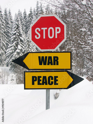 war or peace? question is now! photo