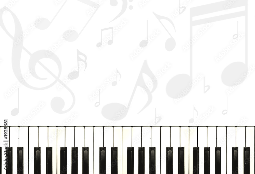 Naklejka premium music background