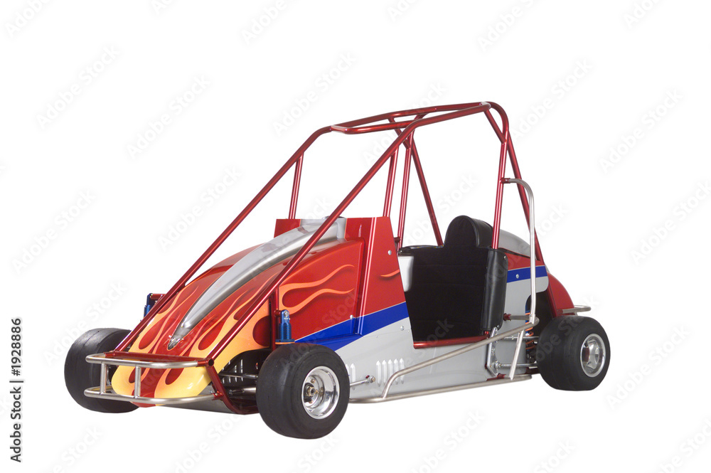 Naklejka premium mini racing car