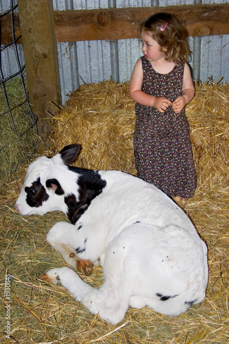 farm girl photo