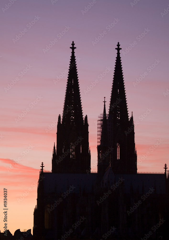 Naklejka premium cologne cathedral
