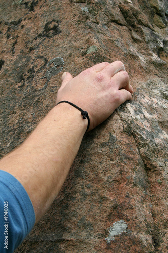 climber detail hand