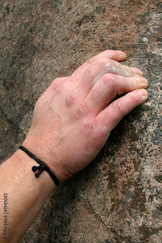 climber detail hand