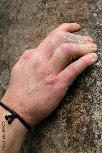 climber detail hand