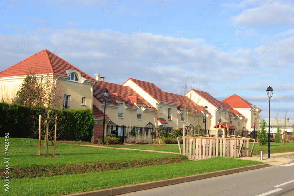 french townhouses