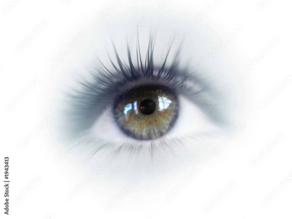 Obraz premium yeux bleuté