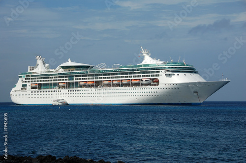 modern passenger cruise ship