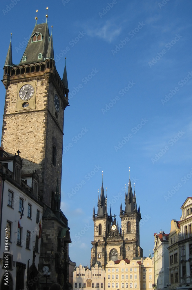 Obraz premium old town square in prague, czech republic