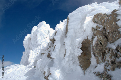 accumulation de neige photo