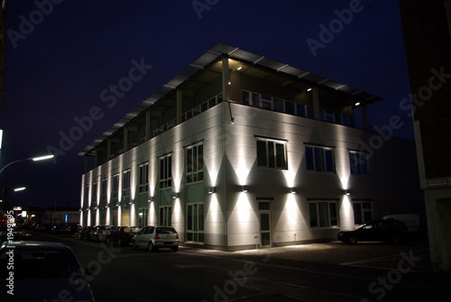moderne fassadenbeleuchtung