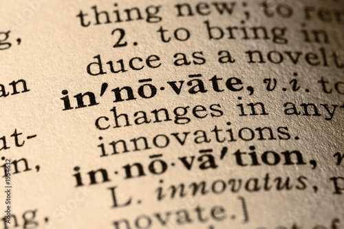 the word innovate