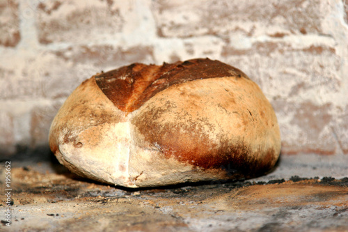 loaf of freshly made bread