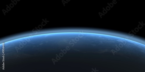 Fototapeta Naklejka Na Ścianę i Meble -  la terre : earth horizon