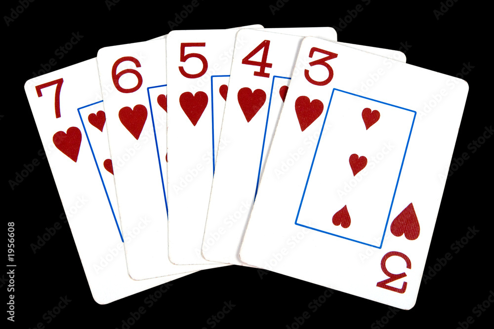 Obraz premium straight flush