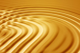 gold waves