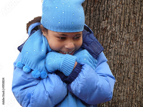 child in the cold