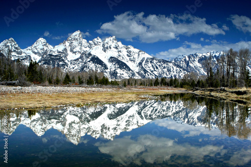 mountain reflection