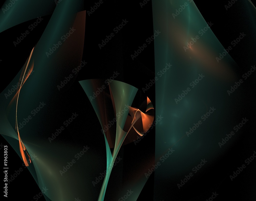 Naklejka premium fractal background