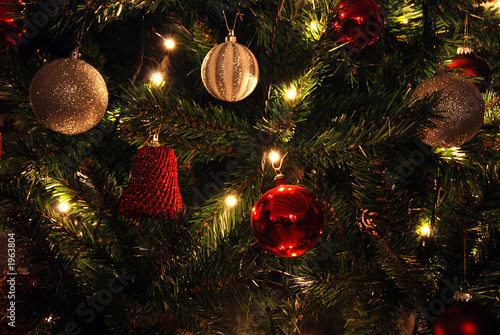 christmas tree detail