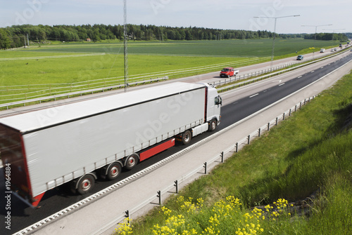 Εκτύπωση καμβά trucking