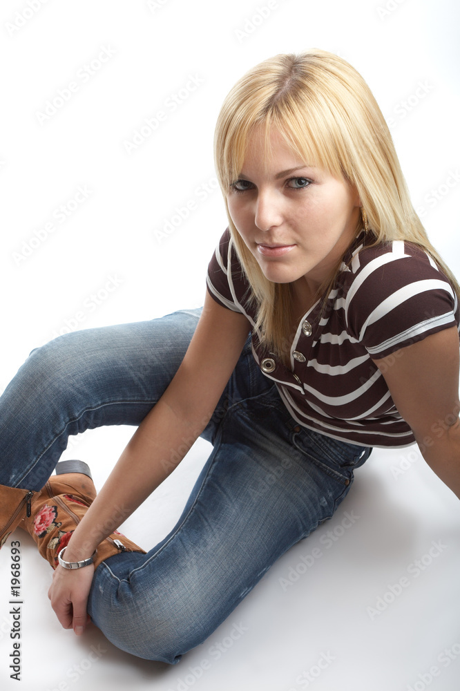 good looking casual young woman good looking casual young woman