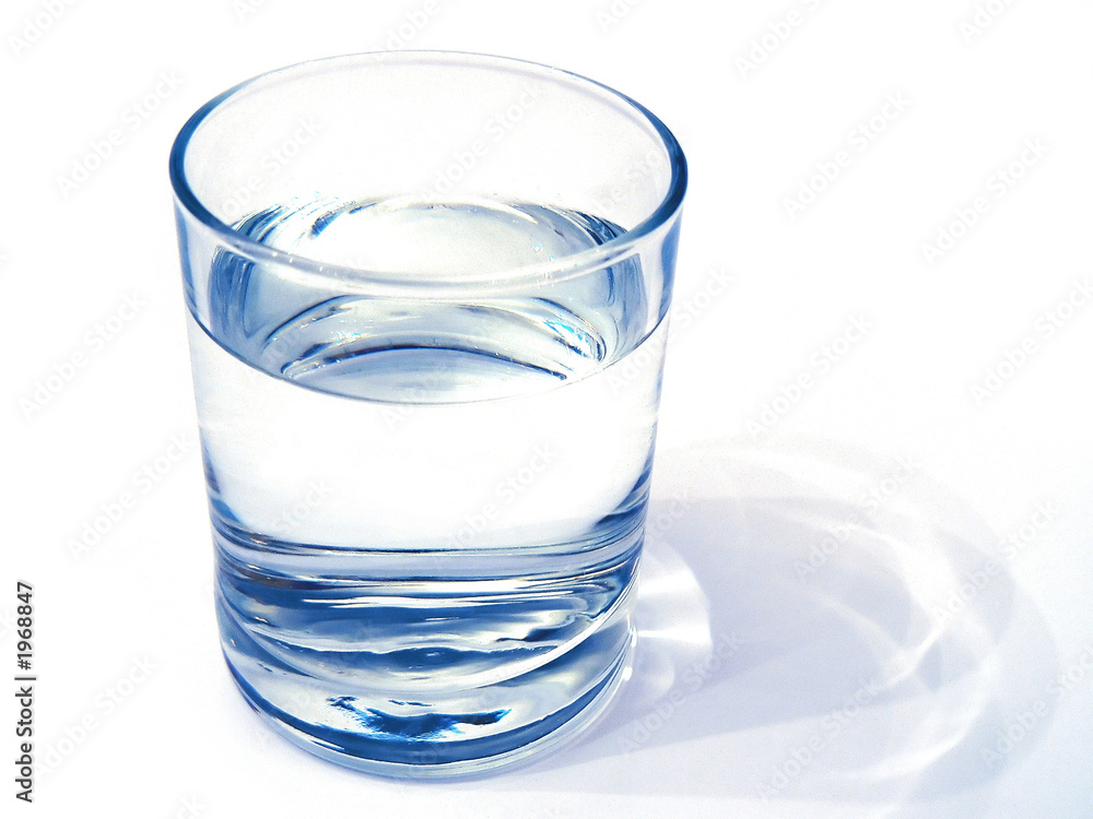 verre d'eau Stock Photo