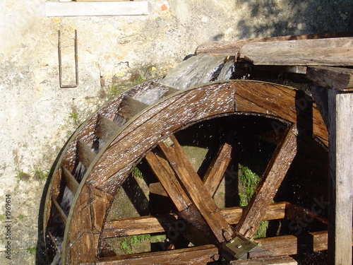 roue du moulin photo