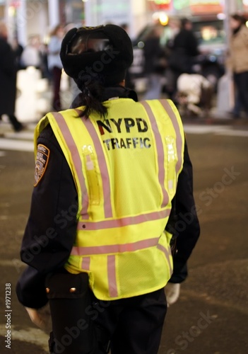 new york city police traffic agent