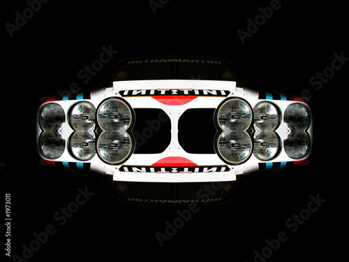 Photo abstract sportcar