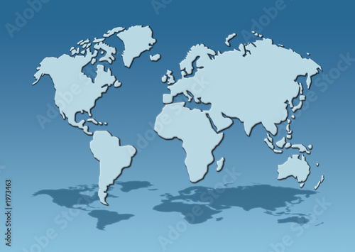 weltkarte, map of world