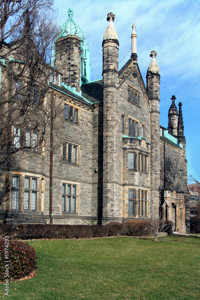 Obraz premium trinity college toronto, distant view