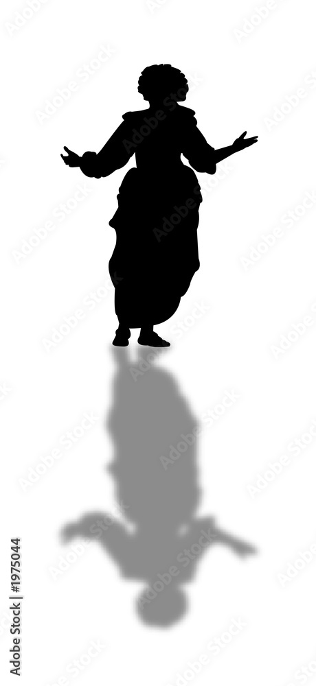 speech silhouette