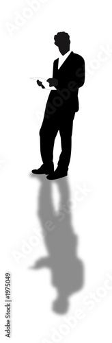speech silhouette