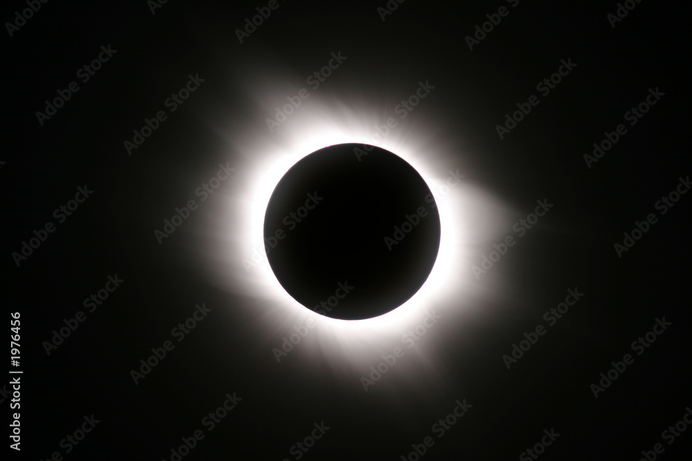 Naklejka premium total solar eclipse of 2006 march 29