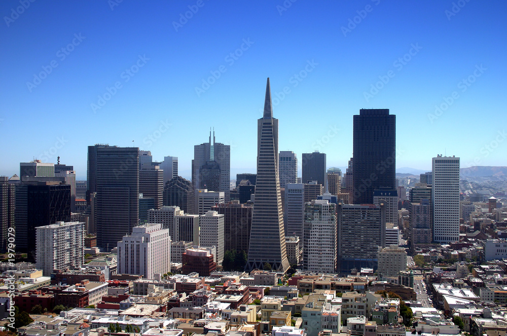 Obraz premium san francisco skyline