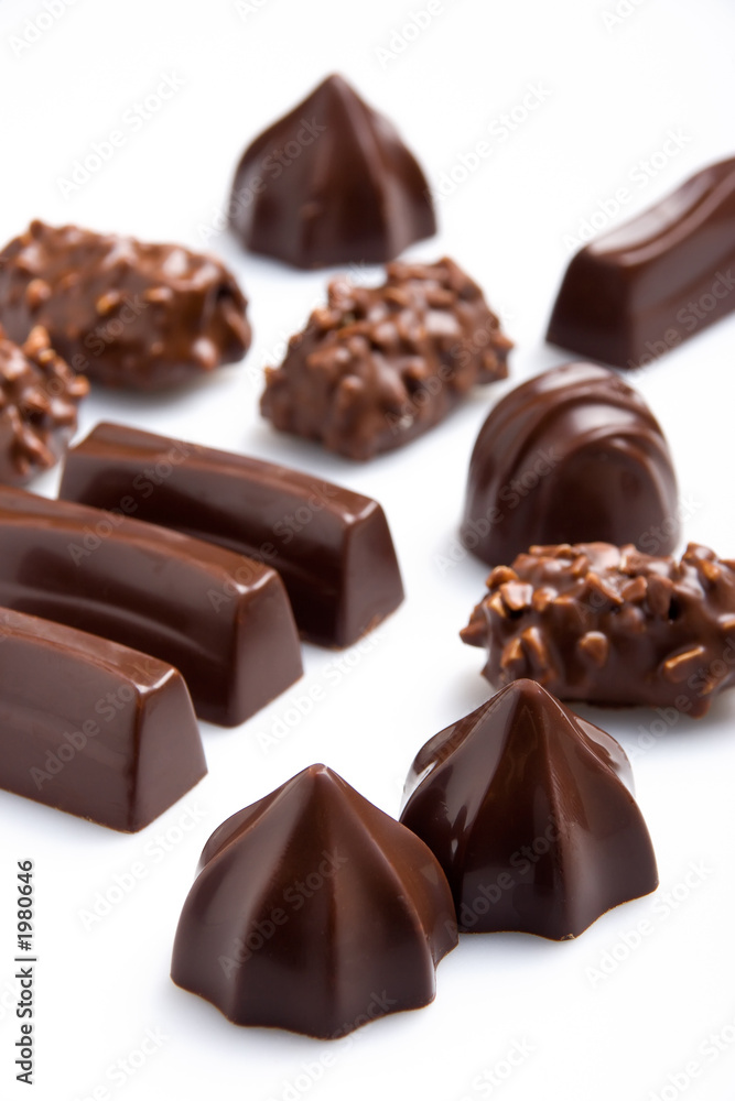 Obraz premium assorted chocolates