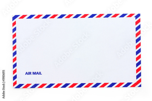 airmail envelope photo