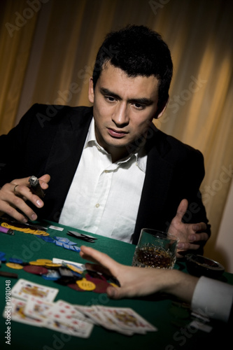 Canvas Print poker